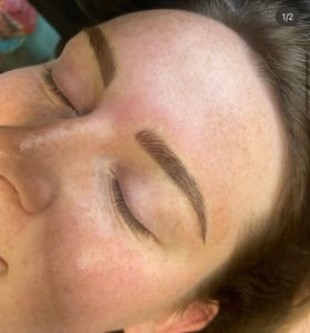 Eyebrow Tattoo result by Brows by Sahm King in Nibley, UT