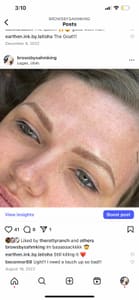 Eyebrow Tattoo result by Brows by Sahm King in Nibley, UT