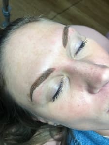 Eyebrow Tattoo result by Brows by Sahm King in Nibley, UT