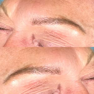 Eyebrow Tattoo result by Brows by Sandra Munoz in Bethlehem, PA