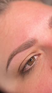 Eyebrow Tattoo result by Brows by SannaLe in Leander, TX