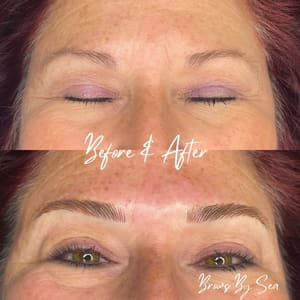 Eyebrow Tattoo result by Brows By Sea in Austin, TX