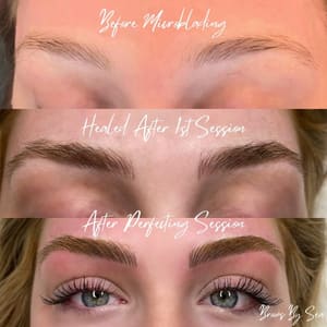 Eyebrow Tattoo result by Brows By Sea in Austin, TX