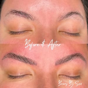 Eyebrow Tattoo result by Brows By Sea in Austin, TX