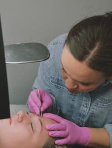 Eyebrow Tattoo result by brows By Shaina in Arden, NC
