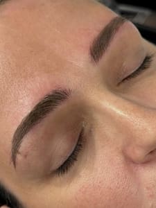 Eyebrow Tattoo result by Brows by Shalyn Elizabeth in Menifee, CA