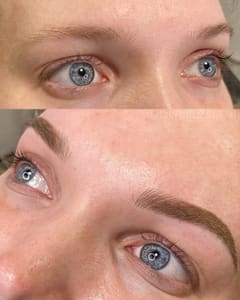 Eyebrow Tattoo result by Brows by Shalyn Elizabeth in Menifee, CA
