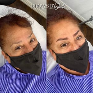 Eyebrow Tattoo result by Brows By Sheila in Palmetto Bay, FL