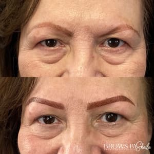 Eyebrow Tattoo result by Brows By Sheila in Palmetto Bay, FL