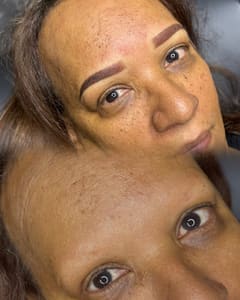 Eyebrow Tattoo result by brows by sol in Mount Vernon, NY