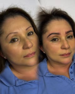 Eyebrow Tattoo result by brows by sol in Mount Vernon, NY