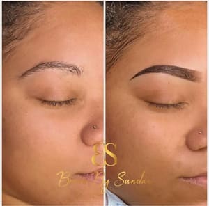 Eyebrow Tattoo result by Brows By Sundae in Towson, MD