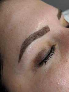 Eyebrow Tattoo result by Brows by Sunni in Wilmington, NC