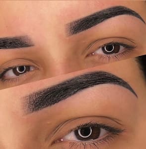 Eyebrow Tattoo result by Brows by Sweet in Ridgewood, NY
