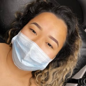 Eyebrow Tattoo result by Brows by Sweet in Ridgewood, NY
