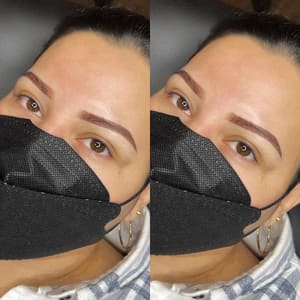Eyebrow Tattoo result by Brows by Sweet in Ridgewood, NY