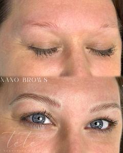 Eyebrow Tattoo result by Brows by TéTé - Conway in Conway, SC