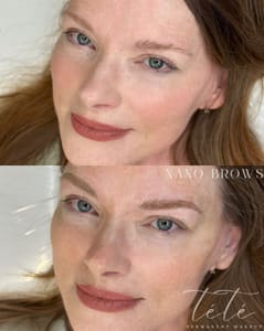 Eyebrow Tattoo result by Brows by TéTé - Durham in Durham, NC