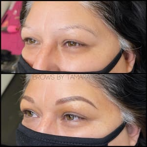 Eyebrow Tattoo result by Brows By Tamara in Redlands, CA