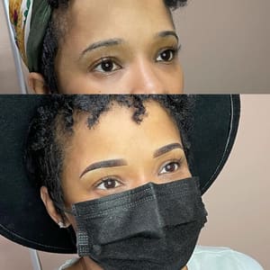 Eyebrow Tattoo result by Brows By Thao in Frisco, TX