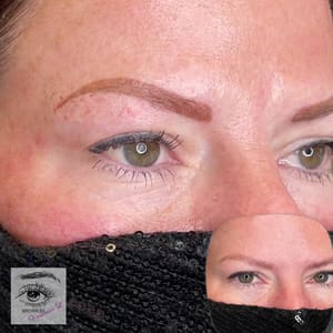 Eyebrow Tattoo result by Brows by Veronica in Candler, NC