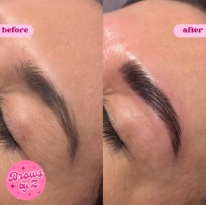 Eyebrow Tattoo result by Brows by Z in Marble Falls, TX