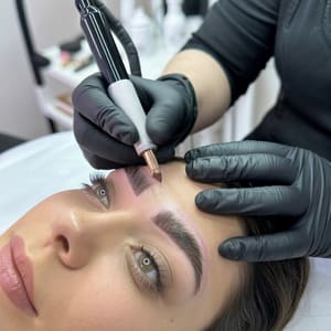 Eyebrow Tattoo result by Brows Creations & PMU LLC in Falls Church, VA