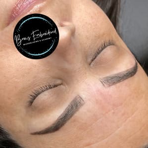 Eyebrow Tattoo result by Brows Embroidered Microblading and Powder Combo in Vacaville, CA