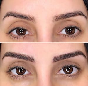 Eyebrow Tattoo result by Brows Evolution Studio in Brooklyn, NY