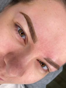 Eyebrow Tattoo result by Brows Evolution Studio in Brooklyn, NY