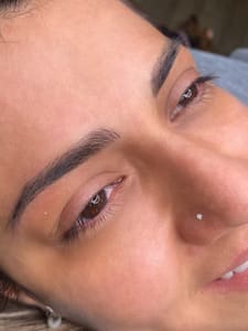 Eyebrow Tattoo result by Brows Evolution Studio in Brooklyn, NY