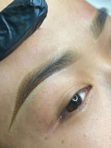 Eyebrow Tattoo result by Brows Fabulous in Modesto, CA