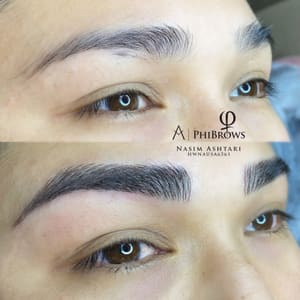 Eyebrow Tattoo result by Brows Galleria in Santa Clara, CA