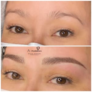 Eyebrow Tattoo result by Brows Galleria in Santa Clara, CA
