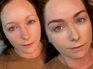 Eyebrow Tattoo result by Brows Galleria in Santa Clara, CA