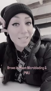 Eyebrow Tattoo result by Brows In Bloom Microblading & PMU in Pickerington, OH