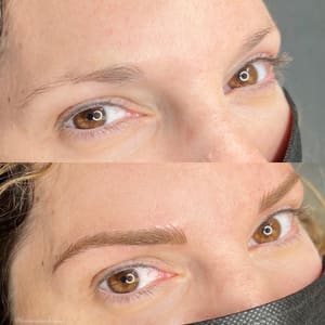 Eyebrow Tattoo result by Brows in Wonderland Microblading in Woodland Hills, CA