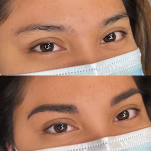 Eyebrow Tattoo result by Brows in Wonderland Microblading in Woodland Hills, CA