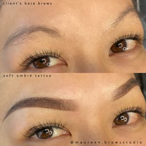 Eyebrow Tattoo result by Brows + Ink Studio in Castro Valley, CA