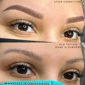 Eyebrow Tattoo result by Brows + Ink Studio in Castro Valley, CA