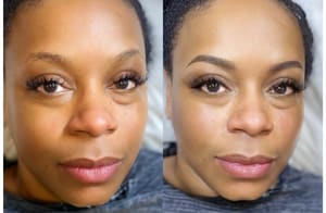 Eyebrow Tattoo result by Brows & Lashes Pro Houston in Missouri City, TX