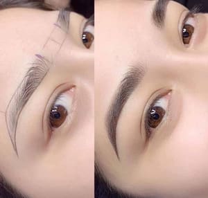 Eyebrow Tattoo result by Brows like feather in Manhasset, NY