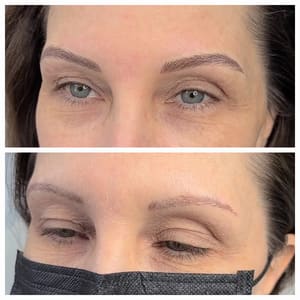 Eyebrow Tattoo result by Brows LikeNatural in The Woodlands, TX