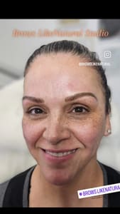 Eyebrow Tattoo result by Brows LikeNatural in The Woodlands, TX