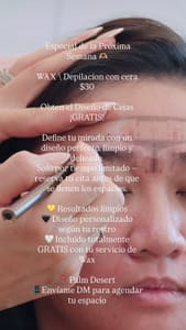 Eyebrow Tattoo result by Brows Microblading And Permanent Makeup By Meire in Palm Desert, CA