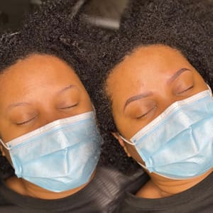 Eyebrow Tattoo result by Brows N Babes in Chevy Chase, MD