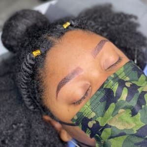 Eyebrow Tattoo result by Brows N Babes in Chevy Chase, MD