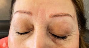 Eyebrow Tattoo result by Brows N Style in Sacramento, CA