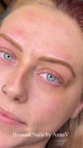 Eyebrow Tattoo result by Brows&Nails by AnnaV in Silsbee, TX