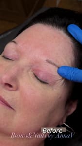 Eyebrow Tattoo result by Brows&Nails by AnnaV in Silsbee, TX